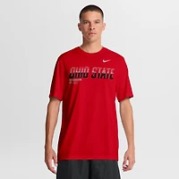 Men's Nike Scarlet Ohio State Buckeyes Sideline Legend Dri-FIT T-Shirt