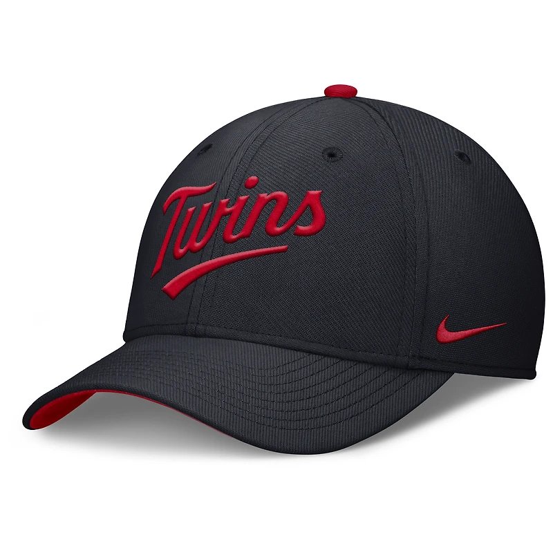 Men's Nike Navy Minnesota Twins Primetime Rise Dri-FIT Flex Hat