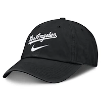 Men's Nike  Black Los Angeles Dodgers Primetime Club Adjustable Hat