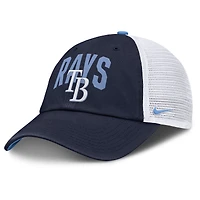 Men's Nike  Navy Tampa Bay Rays Primetime Club Adjustable Trucker Hat