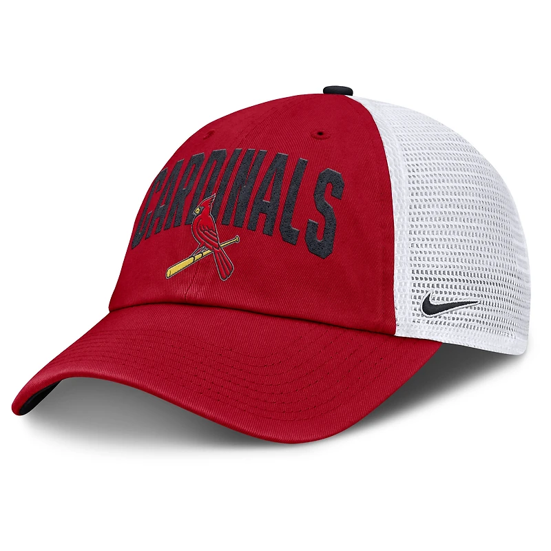 Men's Nike  Red St. Louis Cardinals Primetime Club Adjustable Trucker Hat