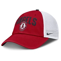Men's Nike  Red Los Angeles Angels Primetime Club Adjustable Trucker Hat
