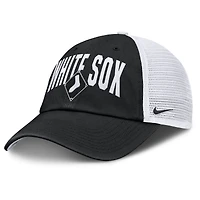 Men's Nike  Black Chicago White Sox Primetime Club Adjustable Trucker Hat