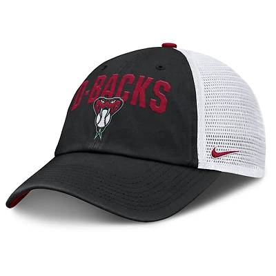 Men's Nike  Black Arizona Diamondbacks Primetime Club Adjustable Trucker Hat