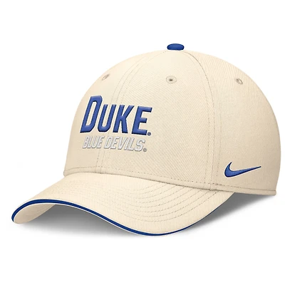 Men's Nike Natural Duke Blue Devils Primetime Dri-FIT Flex Hat