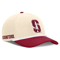 Unisex Nike Natural Stanford Cardinal 2026 Primetime Natural 5-Panel Rope 2-Tone Rise Hat