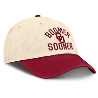 Unisex Jordan Brand Natural Oklahoma Sooners 2026 Primetime Natural 2-Tone Club Adjustable Hat