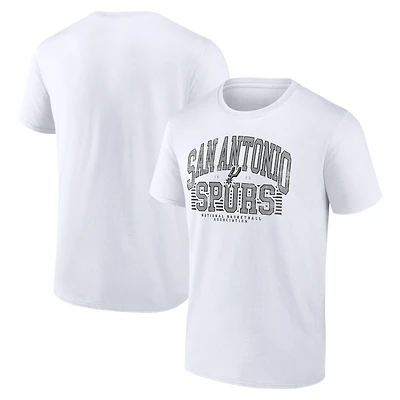 Men's Fanatics White San Antonio Spurs Cotton T-Shirt