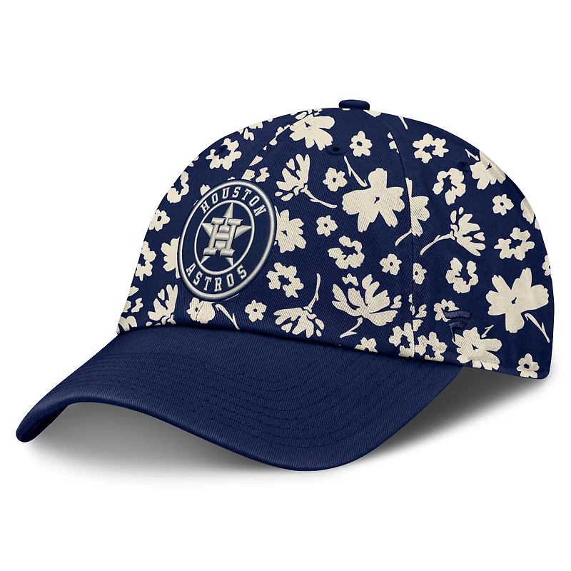 Women's Fanatics  Navy Houston Astros Blossom Adjustable Hat