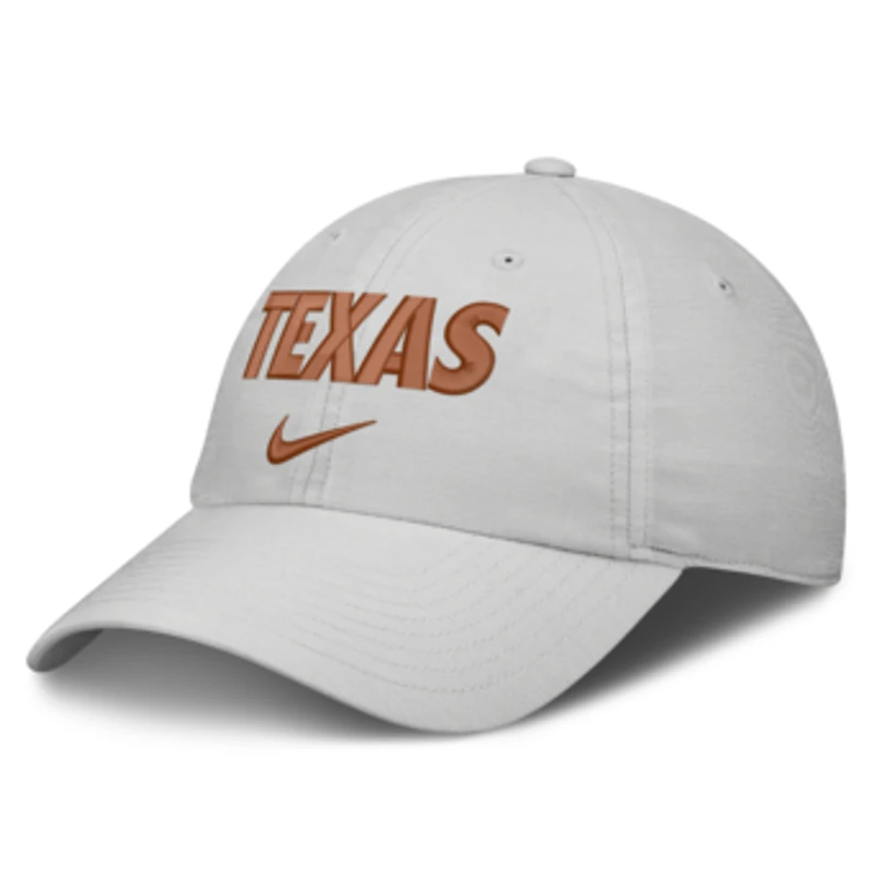 Unisex Nike Gray Texas Longhorns On-Field Gameday Adjustable Club Hat