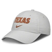 Unisex Nike Gray Texas Longhorns On-Field Gameday Adjustable Club Hat