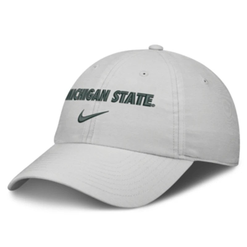 Unisex Nike Gray Michigan State Spartans On-Field Gameday Adjustable Club Hat