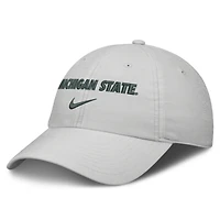 Unisex Nike Gray Michigan State Spartans On-Field Gameday Adjustable Club Hat