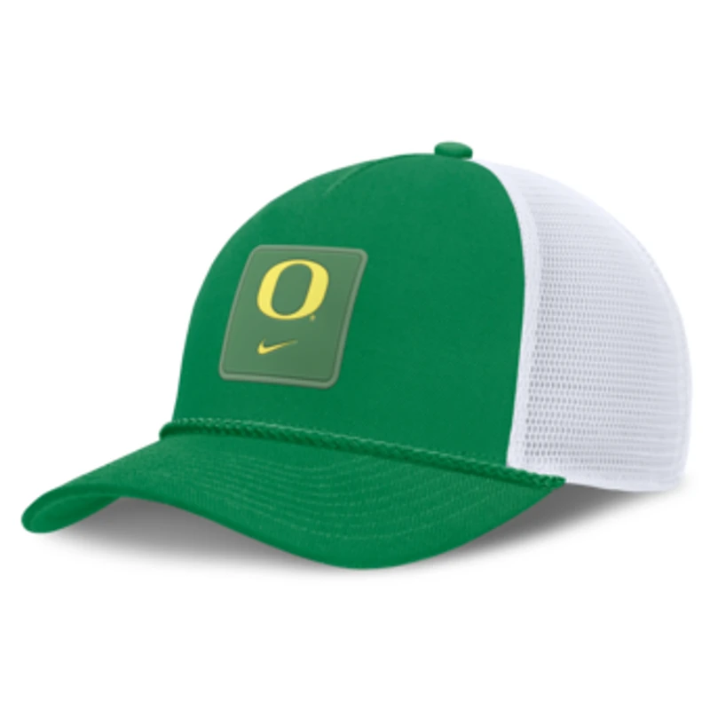 Unisex Nike Green Oregon Ducks Game Day Rope Trucker Adjustable Hat