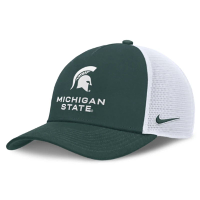 Unisex Nike Forest Green Michigan State Spartans 2026 On-Field Gameday Trucker Hat