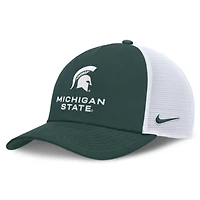 Unisex Nike Forest Green Michigan State Spartans 2026 On-Field Gameday Trucker Hat