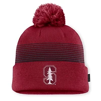 Unisex Nike Cardinal Stanford Cardinal 2026 On-Field Cuffed Knit Hat with Pom