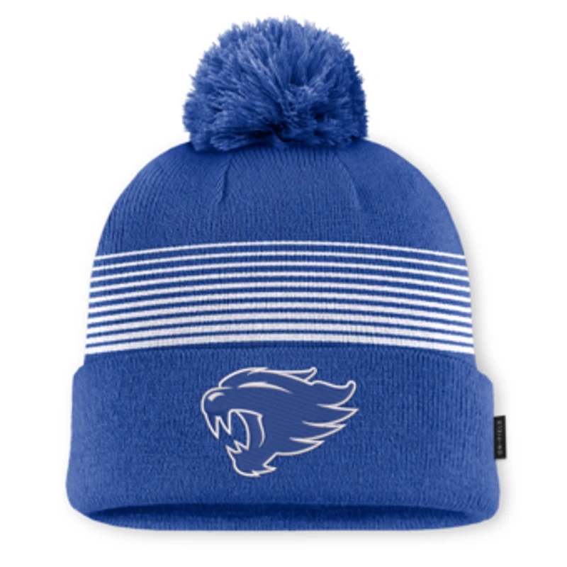 Unisex Nike Royal Kentucky Wildcats 2026 On-Field Cuffed Knit Hat with Pom