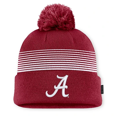 Unisex Nike Crimson Alabama Crimson Tide 2026 On-Field Cuffed Knit Hat with Pom