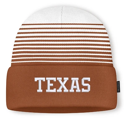 Unisex Nike Texas Orange/White Texas Longhorns On-Field Utility Knit Hat