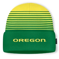 Unisex Nike Green/Yellow Oregon Ducks On-Field Utility Knit Hat