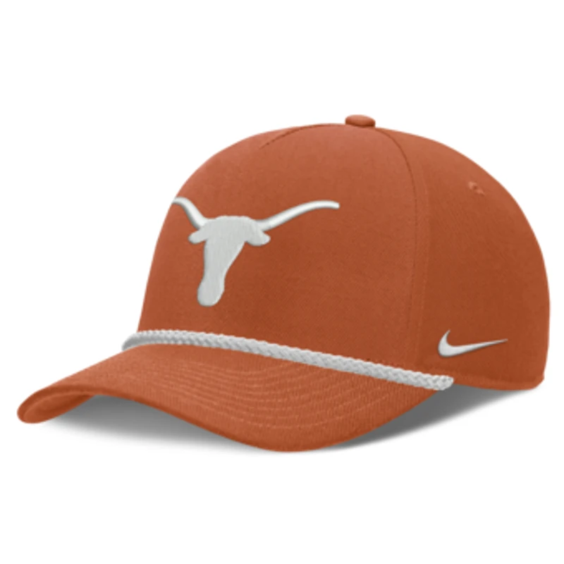 Unisex Nike Texas Orange Texas Longhorns Rope Rise Adjustable Hat