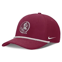 Unisex Nike Garnet Florida State Seminoles Rope Rise Adjustable Hat