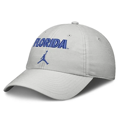 Unisex Jordan Brand Gray Florida Gators 2026 On-Field Gameday Club Adjustable Hat
