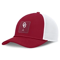 Unisex Jordan Brand Crimson Oklahoma Sooners 2026 On-Field Gameday Rope Trucker Adjustable Hat