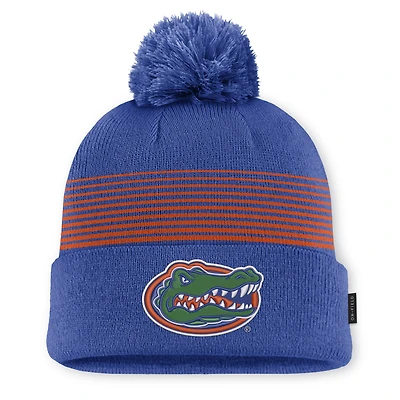 Unisex Jordan Brand Royal Florida Gators On-Field Cuffed Knit Hat with Pom