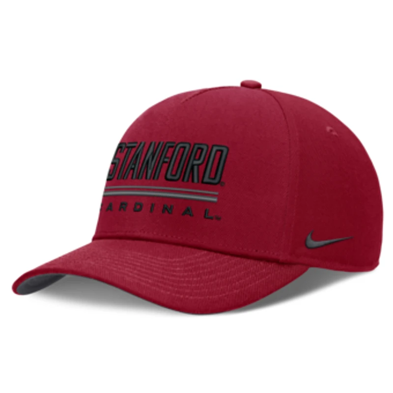 Men's Nike Cardinal Stanford Cardinal 2026 Sideline Dri-FIT Rise Adjustable Hat