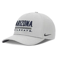 Men's Nike  Gray Arizona Wildcats 2026 Sideline Dri-FIT Rise Adjustable Hat