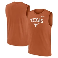 Men's Nike Texas Orange Texas Longhorns Primetime Legend Arch Dri-FIT Muscle Tank Top