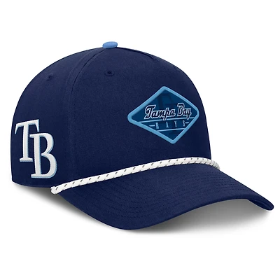 Men's Fanatics  Navy Tampa Bay Rays Two-Seam Adjustable Hat