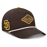 Men's Fanatics  Brown San Diego Padres Two-Seam Adjustable Hat