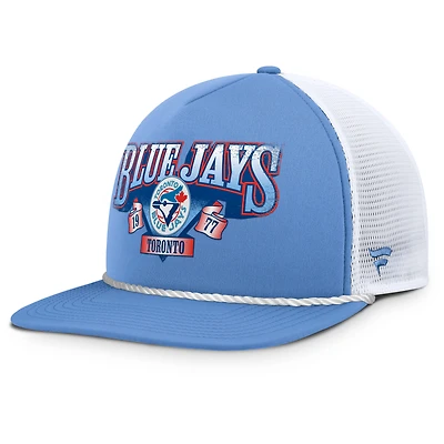 Men's Fanatics Light Blue/White Toronto Blue Jays Recall Snapback Hat