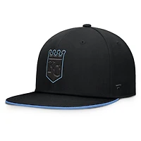 Men's Fanatics  Black Kansas City Royals Glint Snapback Hat
