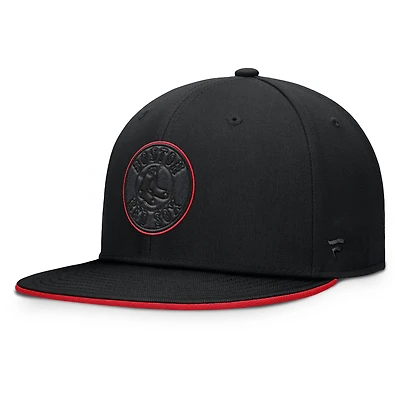 Men's Fanatics  Black Boston Red Sox Glint Snapback Hat