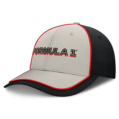Men's Fanatics Gray/Black Formula 1 Circuit Adjustable Hat