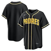 Men's Nike  San Diego Padres Fashion Replica Black Out Jersey