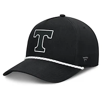 Men's Fanatics  Black Tennessee Volunteers Undertone Rope Adjustable Hat