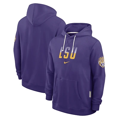 Men's Nike Purple LSU Tigers 2026 Sideline Standard Issue Dri-FIT Hoodie