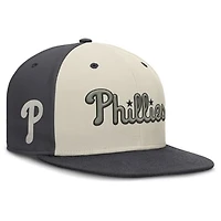 Men's Nike  Cream Philadelphia Phillies Dri-FIT True Fitted Hat