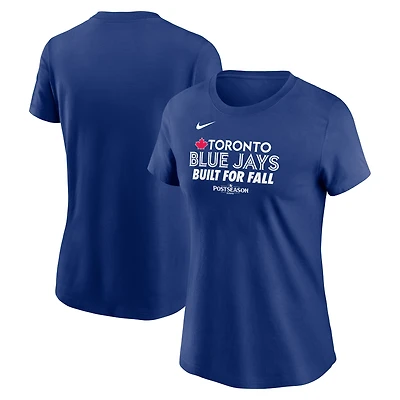 Women's Nike  Royal Toronto Blue Jays 2025 MLB Postseason Authentic Collection T-Shirt