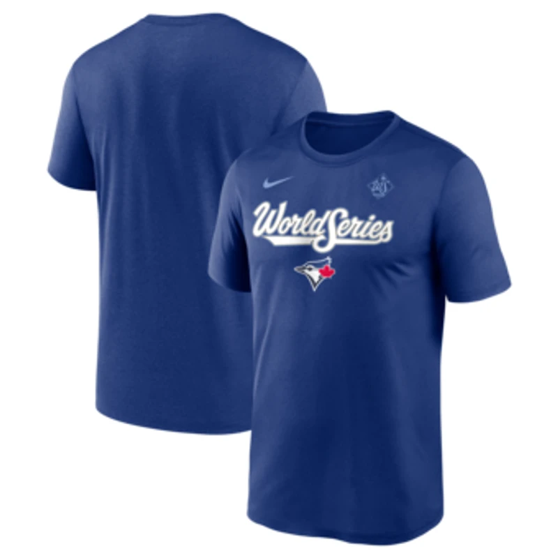 Men's Nike Royal Toronto Blue Jays 2025 World Series Authentic Collection Legend Dri-FIT T-Shirt