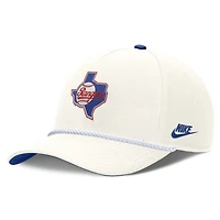 Men's Nike Cream Texas Rangers Cooperstown Rise Adjustable Hat