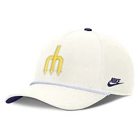 Men's Nike Cream Seattle Mariners Cooperstown Rise Adjustable Hat