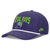 Men's Nike  Purple Tampa Bay Rays Cooperstown Rise Adjustable Hat
