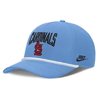 Men's Nike  Light Blue St. Louis Cardinals Cooperstown Rise Adjustable Hat