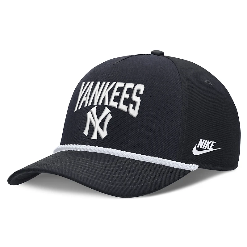 Men's Nike  Navy New York Yankees Cooperstown Rise Adjustable Hat